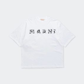 Pop Fields Logo T-Shirt - LilyWhite