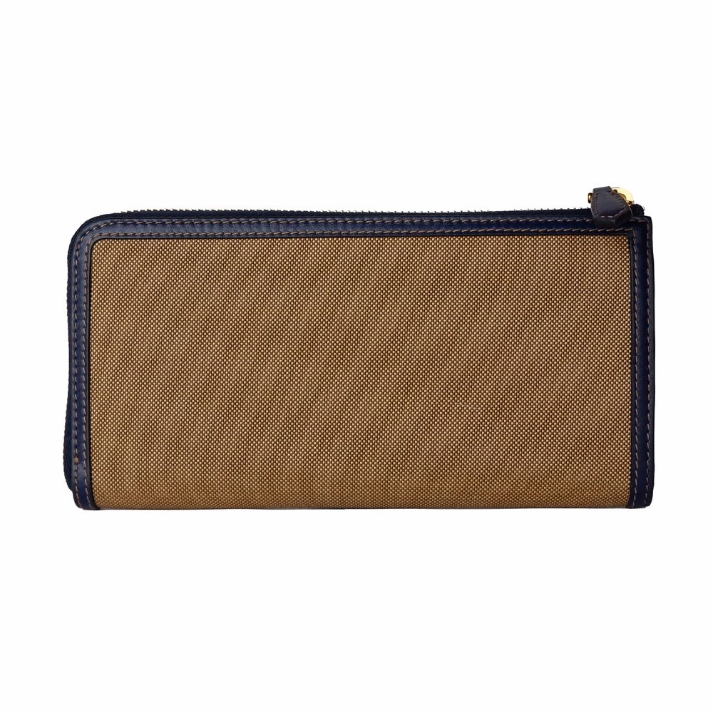 Prada Brown Canvas Women Wallet