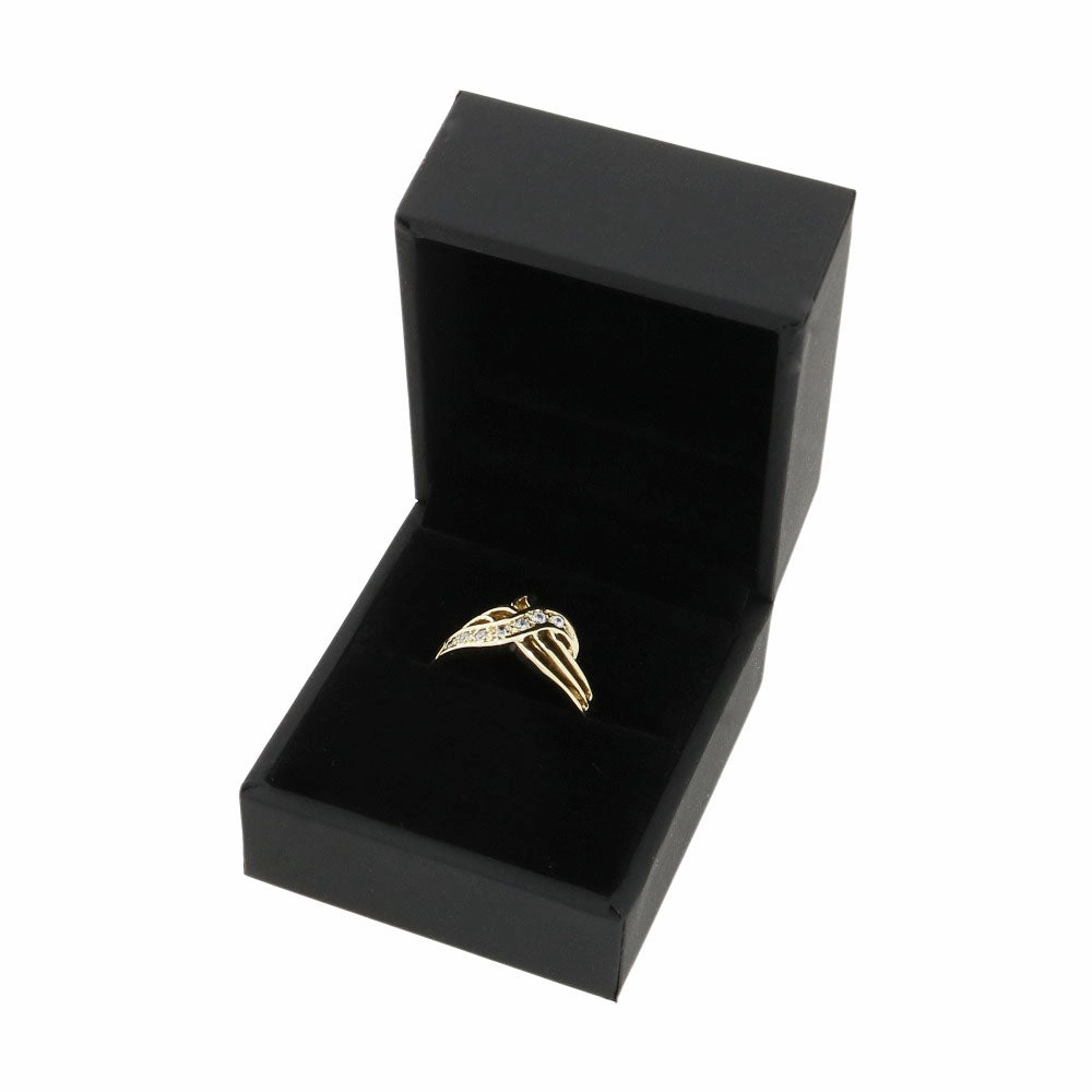 Pre Owned 14ct Yellow Gold Cubic Zirconia Dress Ring