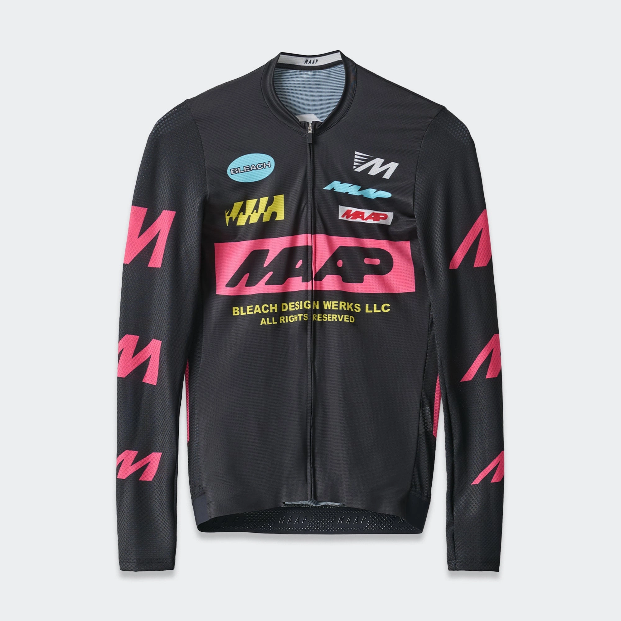 Pro Air LS Jersey x Bleach - Black/Chrome