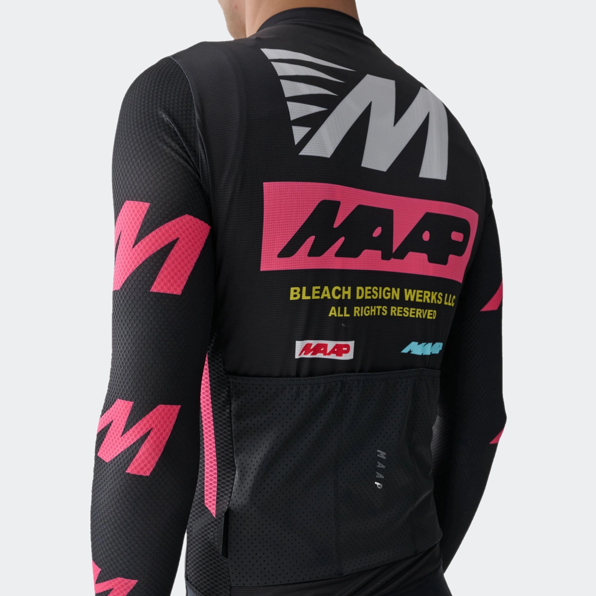 Pro Air LS Jersey x Bleach - Black/Chrome