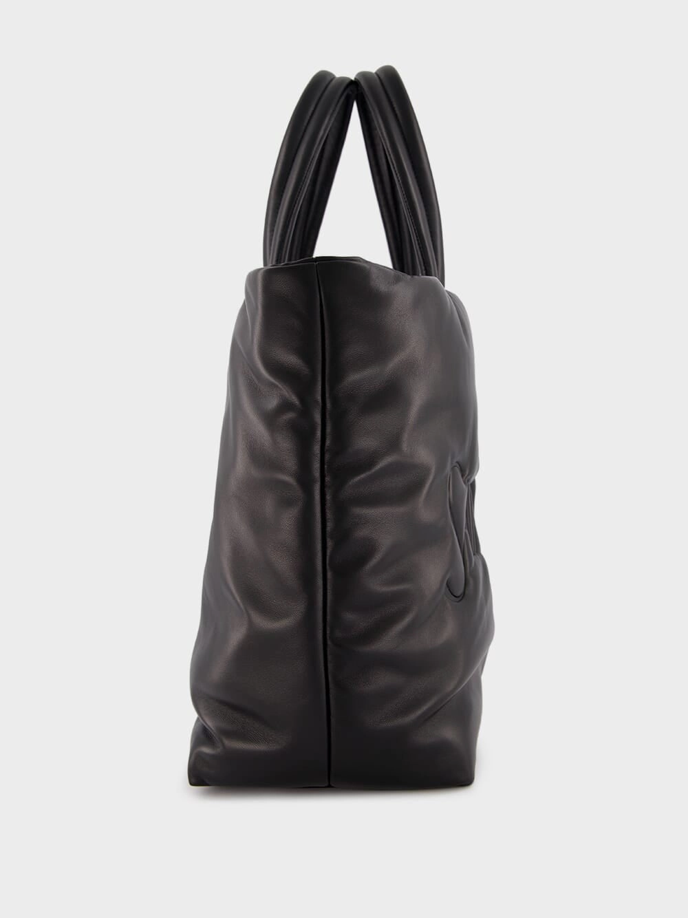 Puffer Tote In Nappa Lambskin
