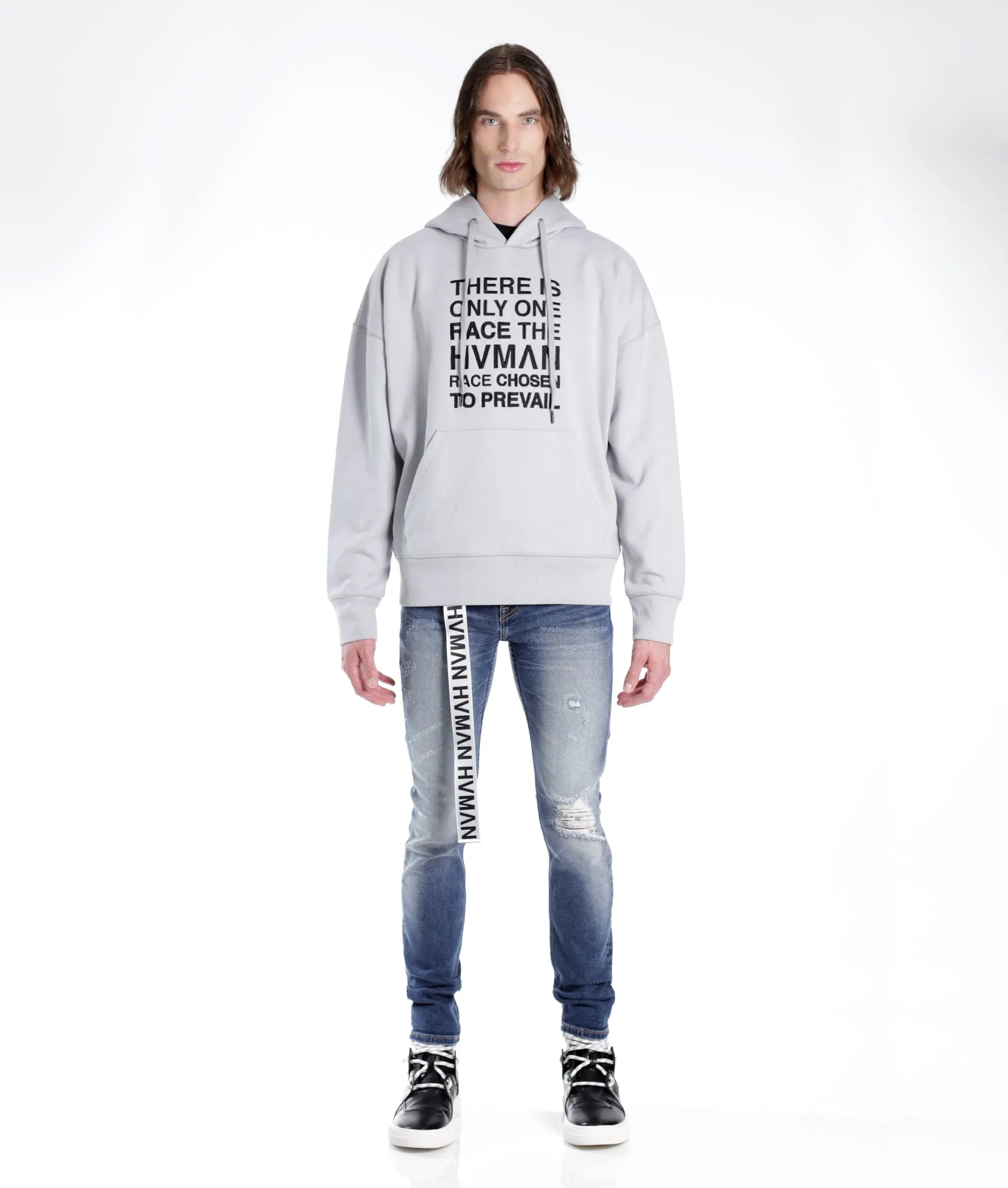 Pullover Sweatshirt In Ghost