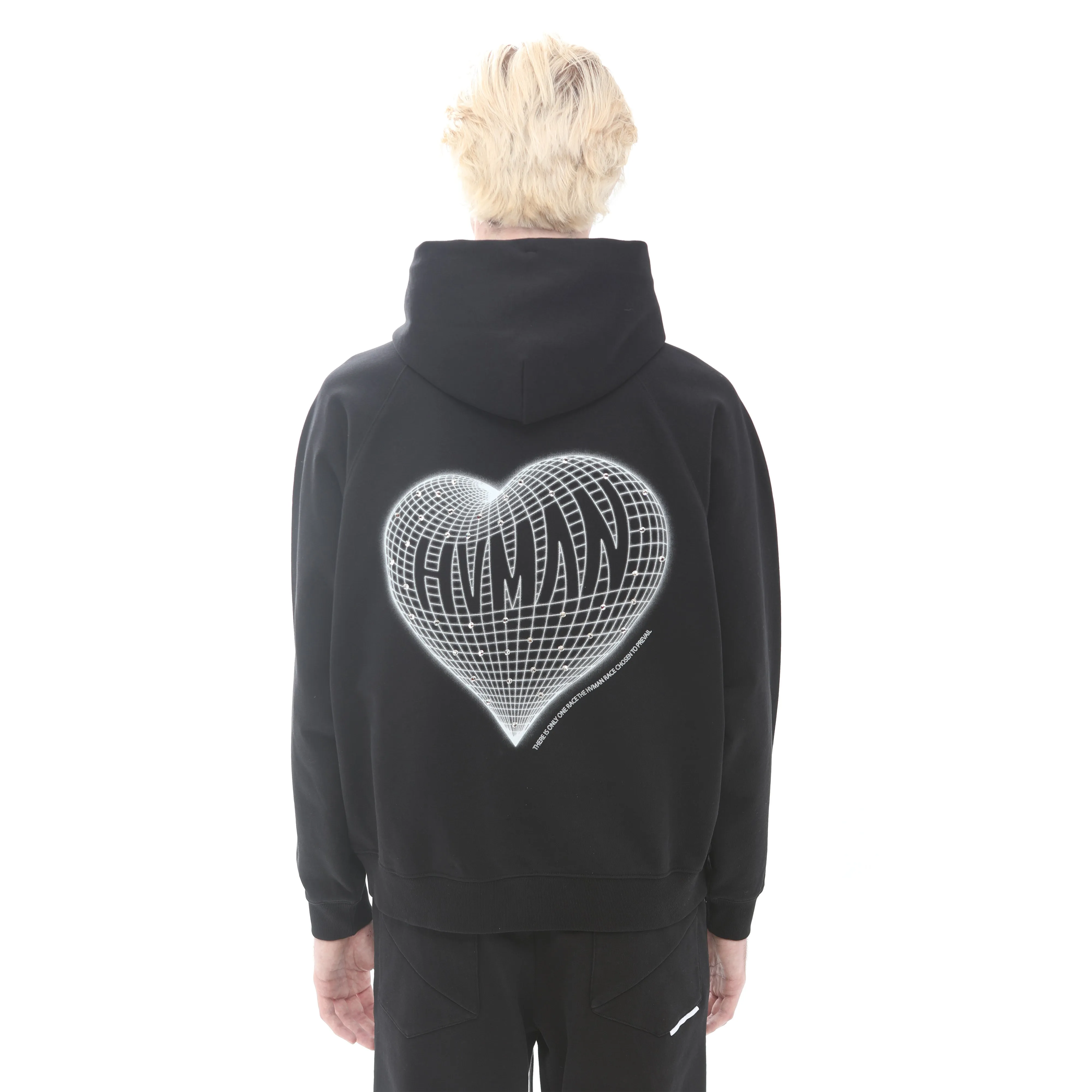 Pullover Sweatshirt In Hvman Love