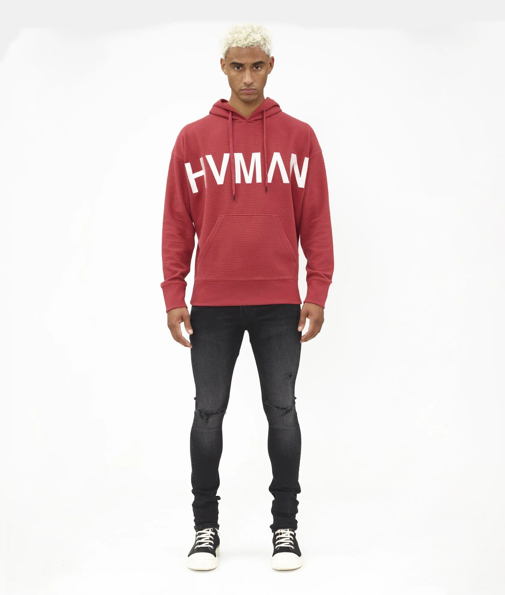 Pullover Sweatshirt In Rosewood