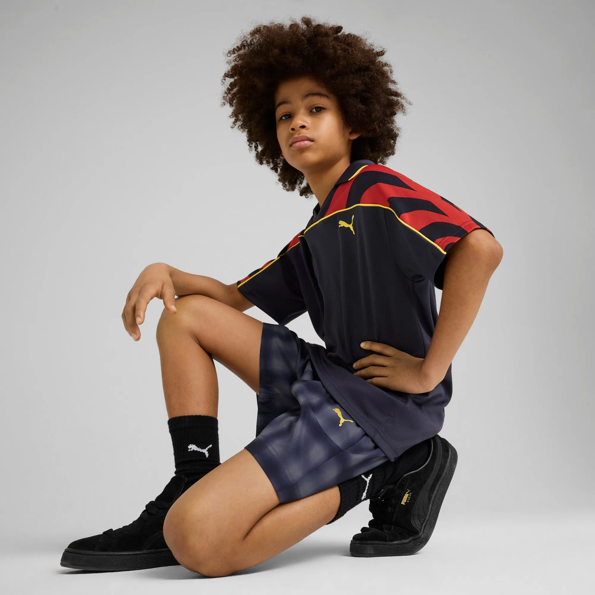 PUMA Big Kids' ROAD TO UNITY Relaxed Shorts