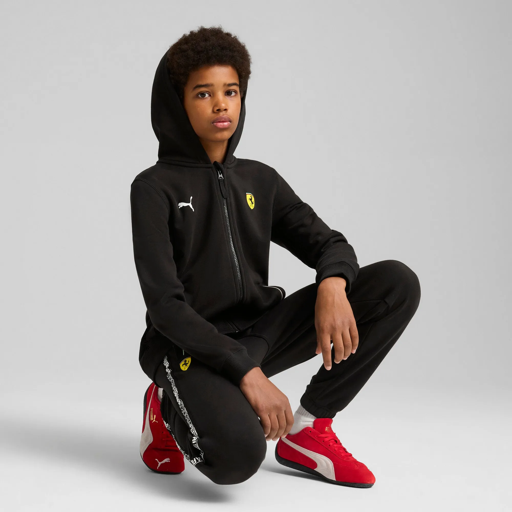 PUMA Big Kids' Scuderia Ferrari Race Hoodie Youth