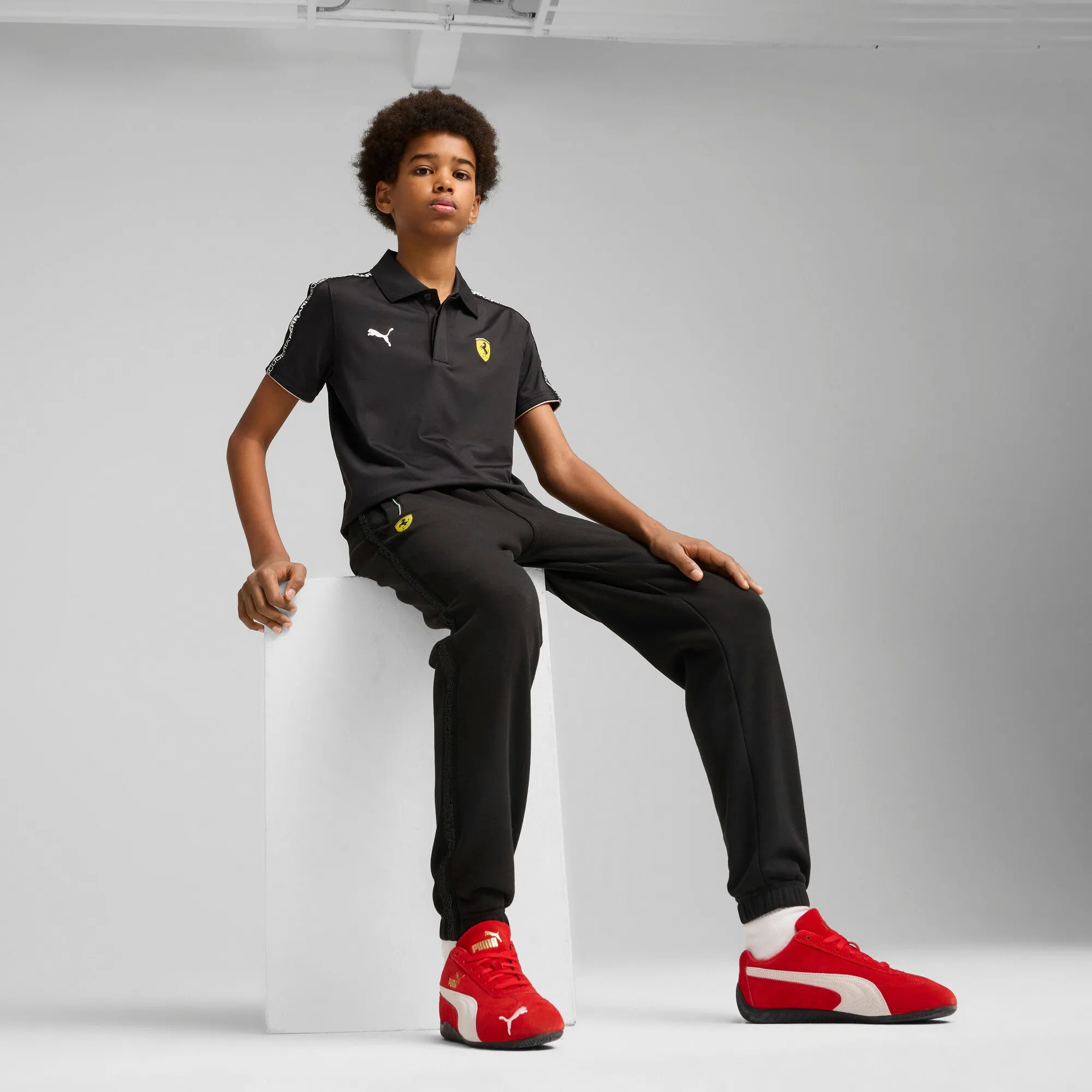 PUMA Big Kids' Scuderia Ferrari Race Sweatpants