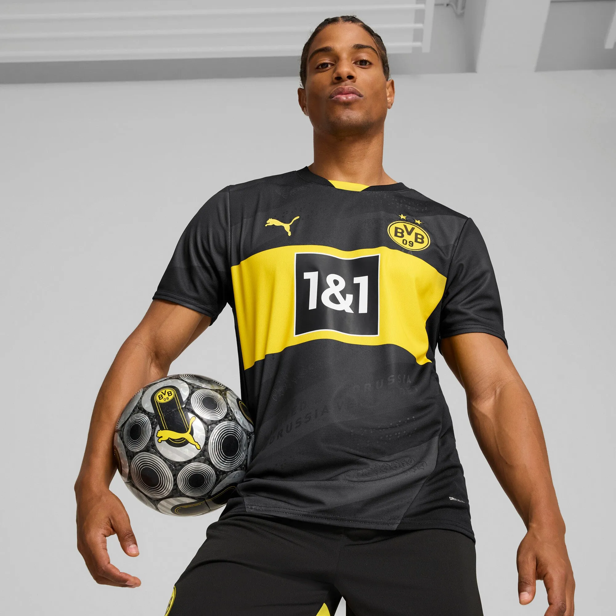PUMA Men's Borussia Dortmund 24/25 Replica Away Soccer Jersey