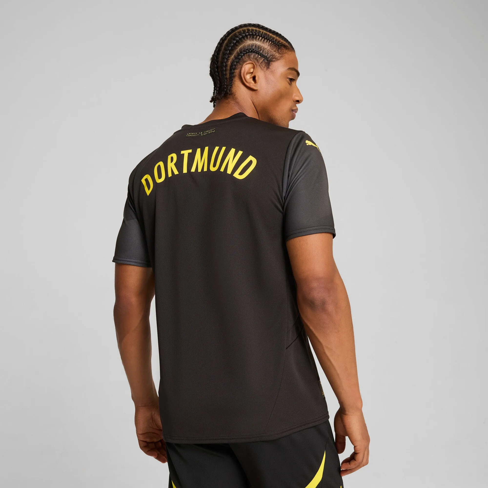 PUMA Men's Borussia Dortmund 24/25 Replica Away Soccer Jersey