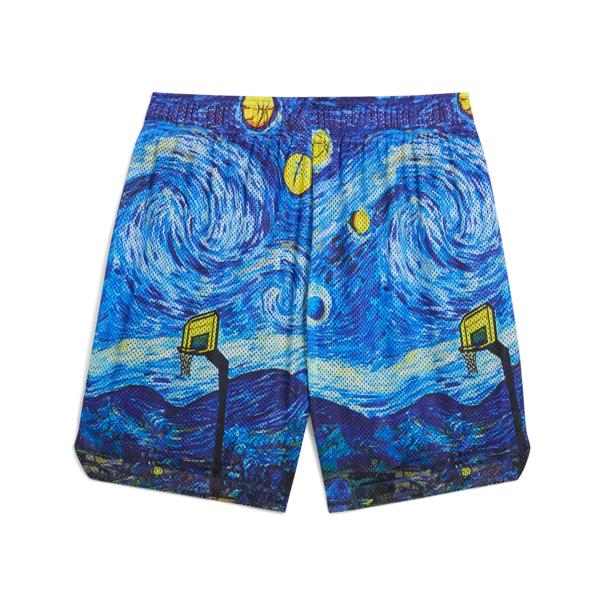 PUMA Men's Dylan Exhibit 7" All-Over-Print Shorts