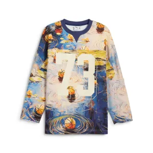 PUMA Men's Dylan Exhibit Hockey-Inspired Basketball Sweater