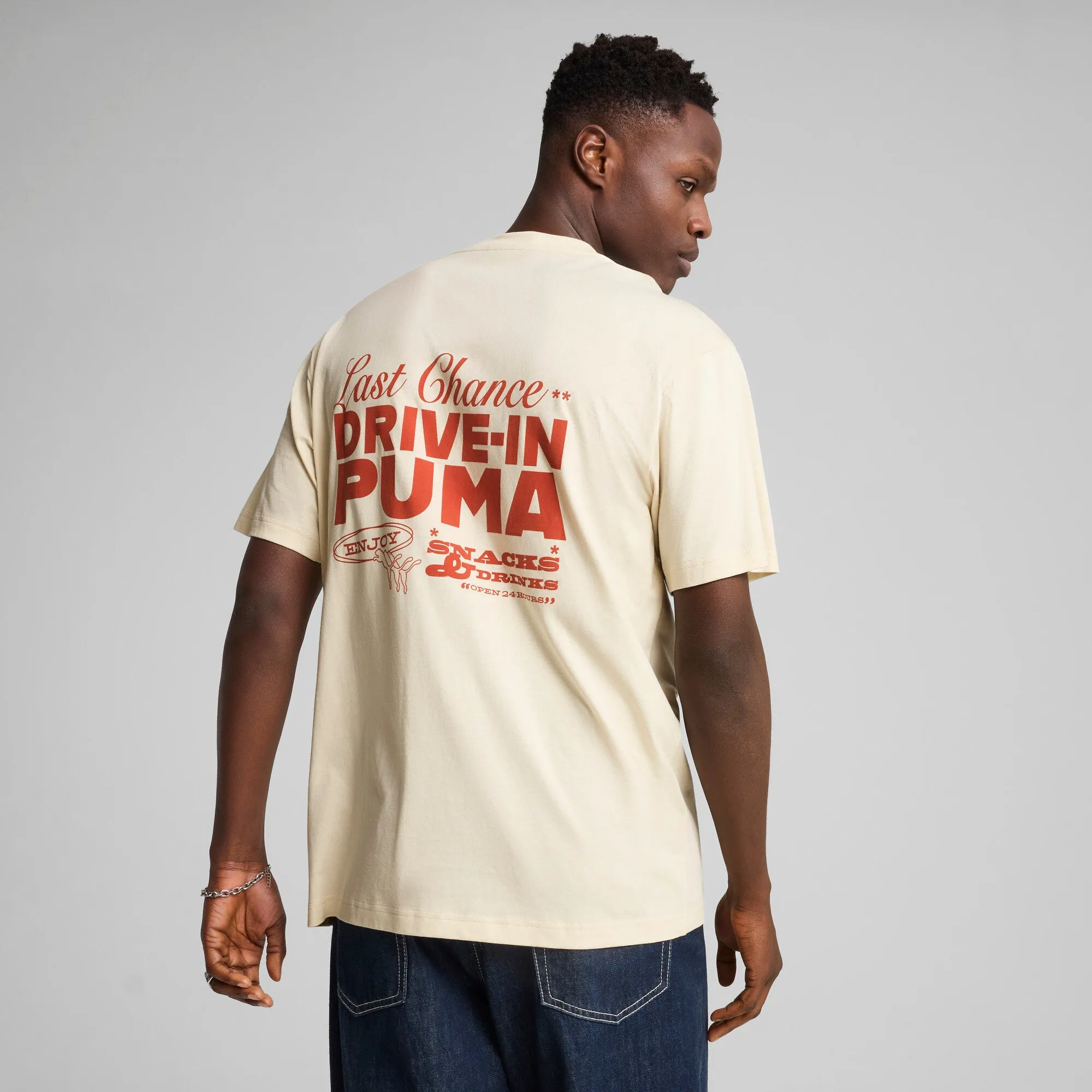 PUMA Men's GRAPHICS Drive-In Relaxed Tee