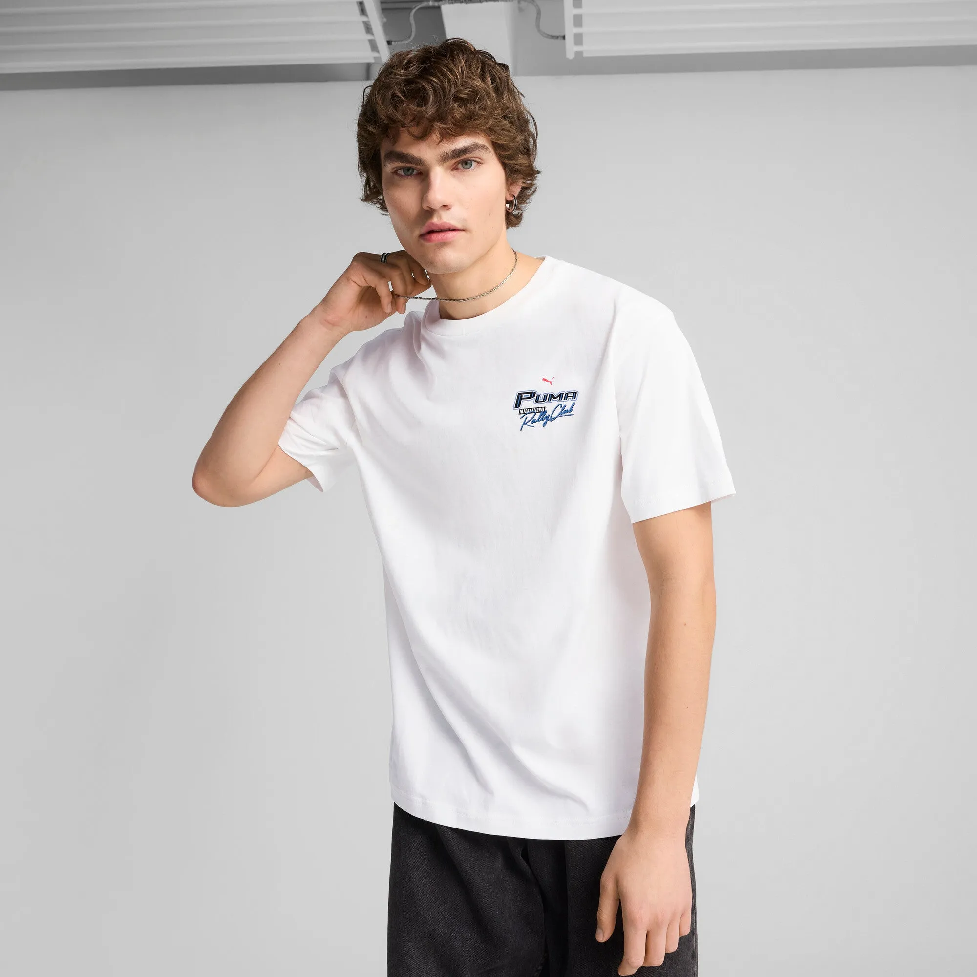 PUMA Men's GRAPHICS Moto Relaxed Tee
