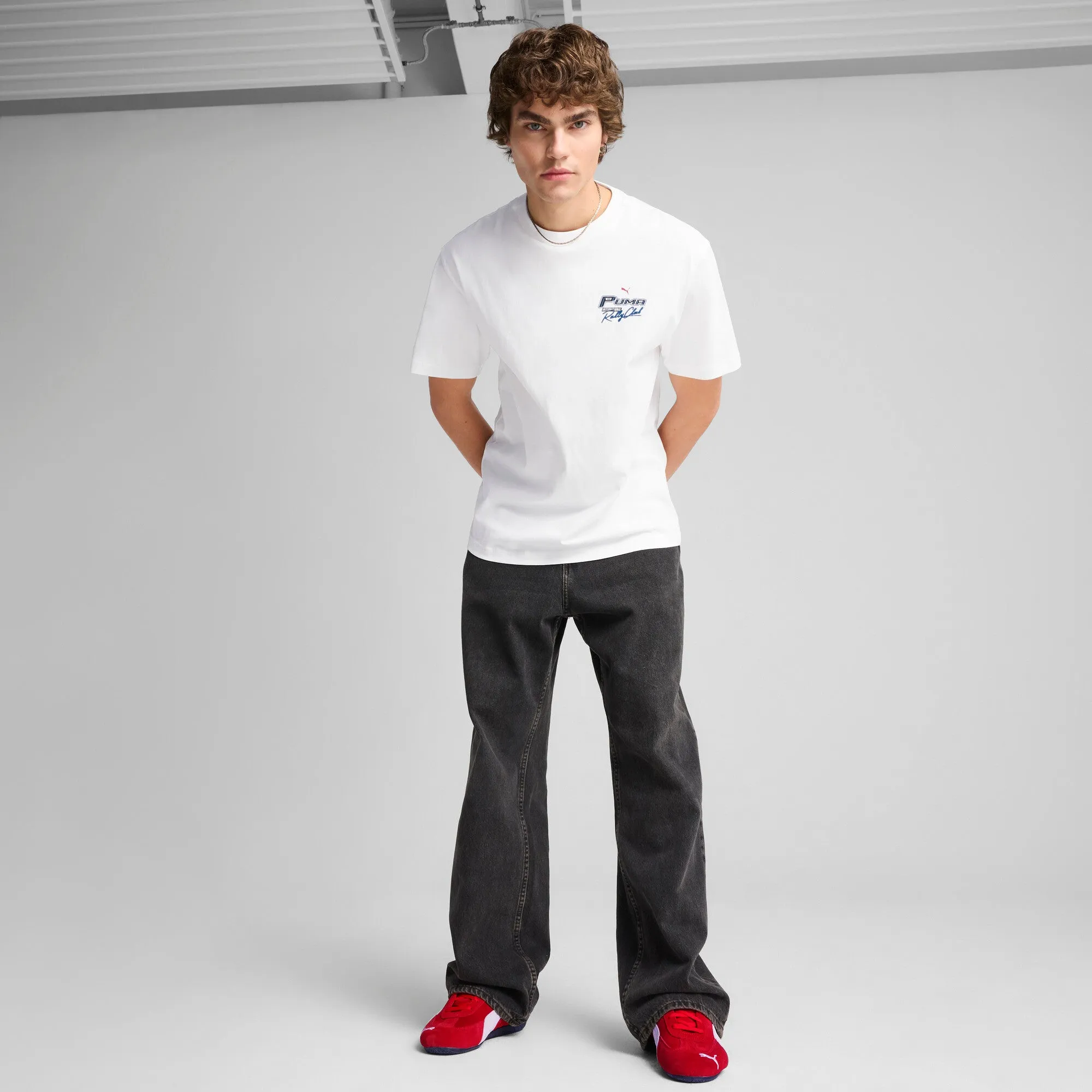PUMA Men's GRAPHICS Moto Relaxed Tee