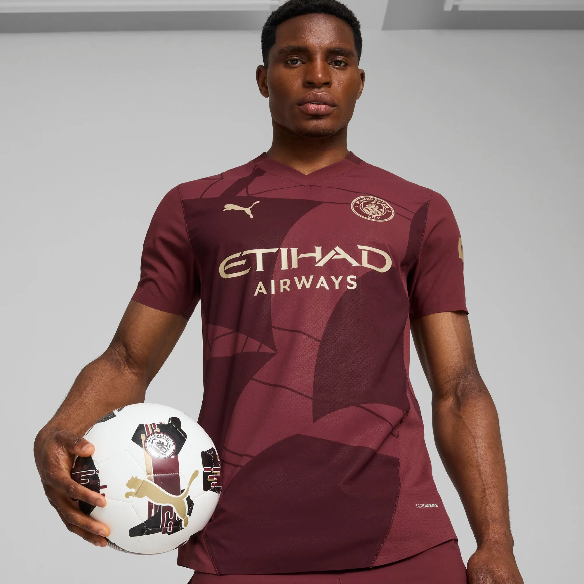 PUMA Men's Manchester City 24/25 Authentic Third Soccer Jersey
