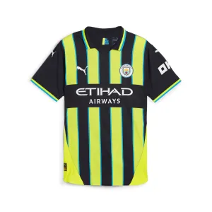 PUMA Men's Manchester City 24/25 Away Authentic Soccer Jersey