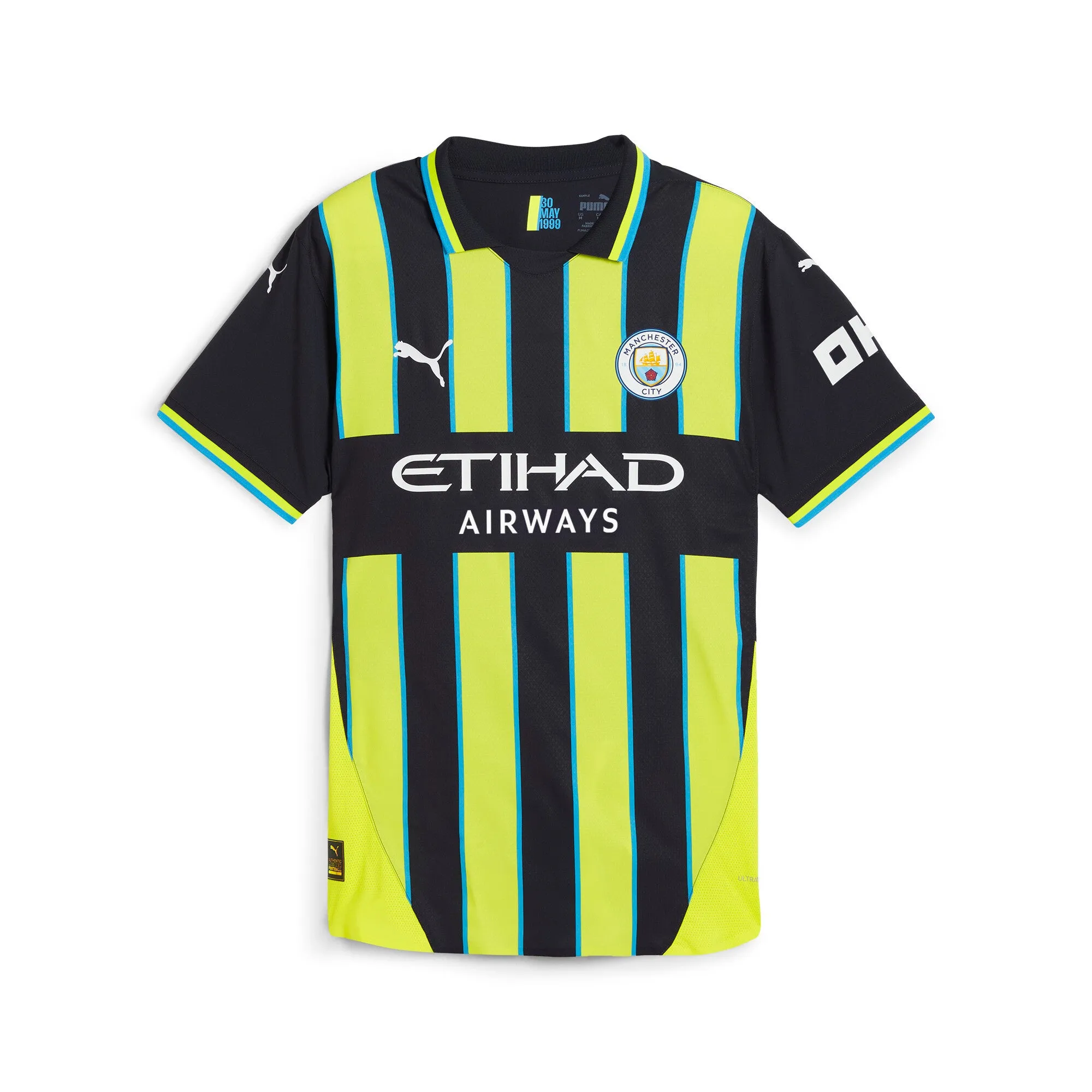 PUMA Men's Manchester City 24/25 Away Authentic Soccer Jersey