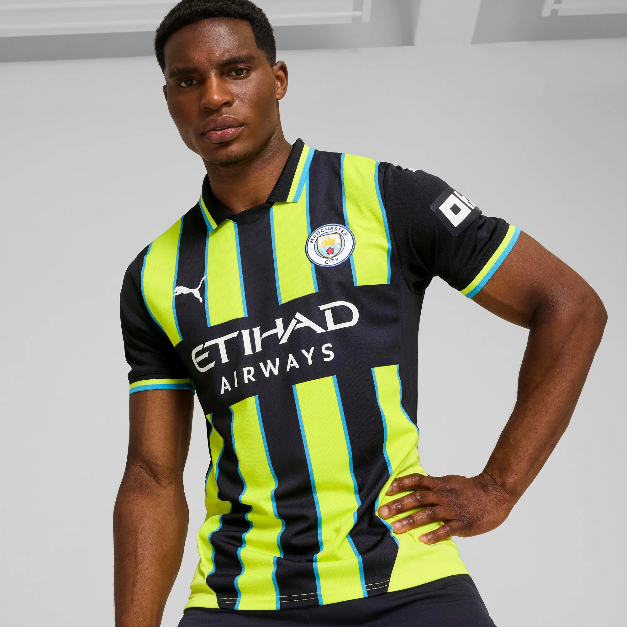 PUMA Men's Manchester City 24/25 Replica Away Soccer Jersey