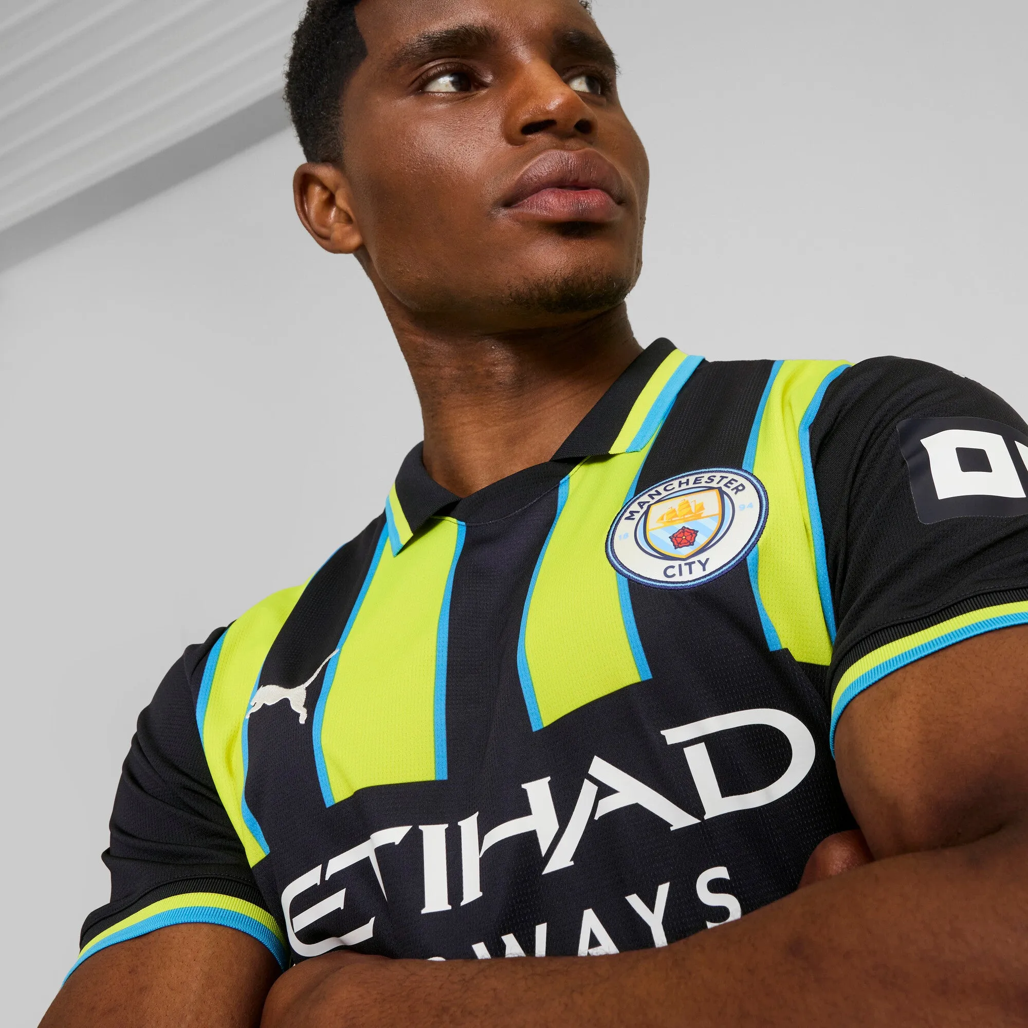 PUMA Men's Manchester City 24/25 Replica Away Soccer Jersey