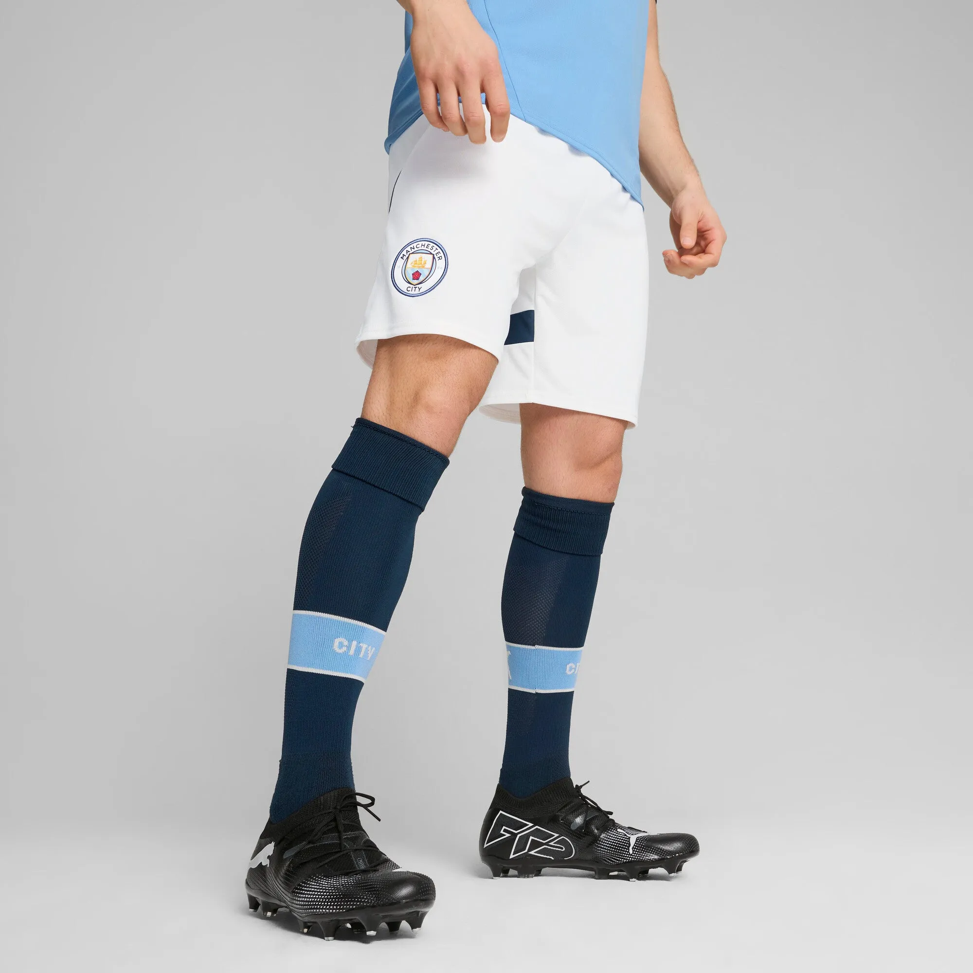 PUMA Men's Manchester City 24/25 Replica Soccer Shorts