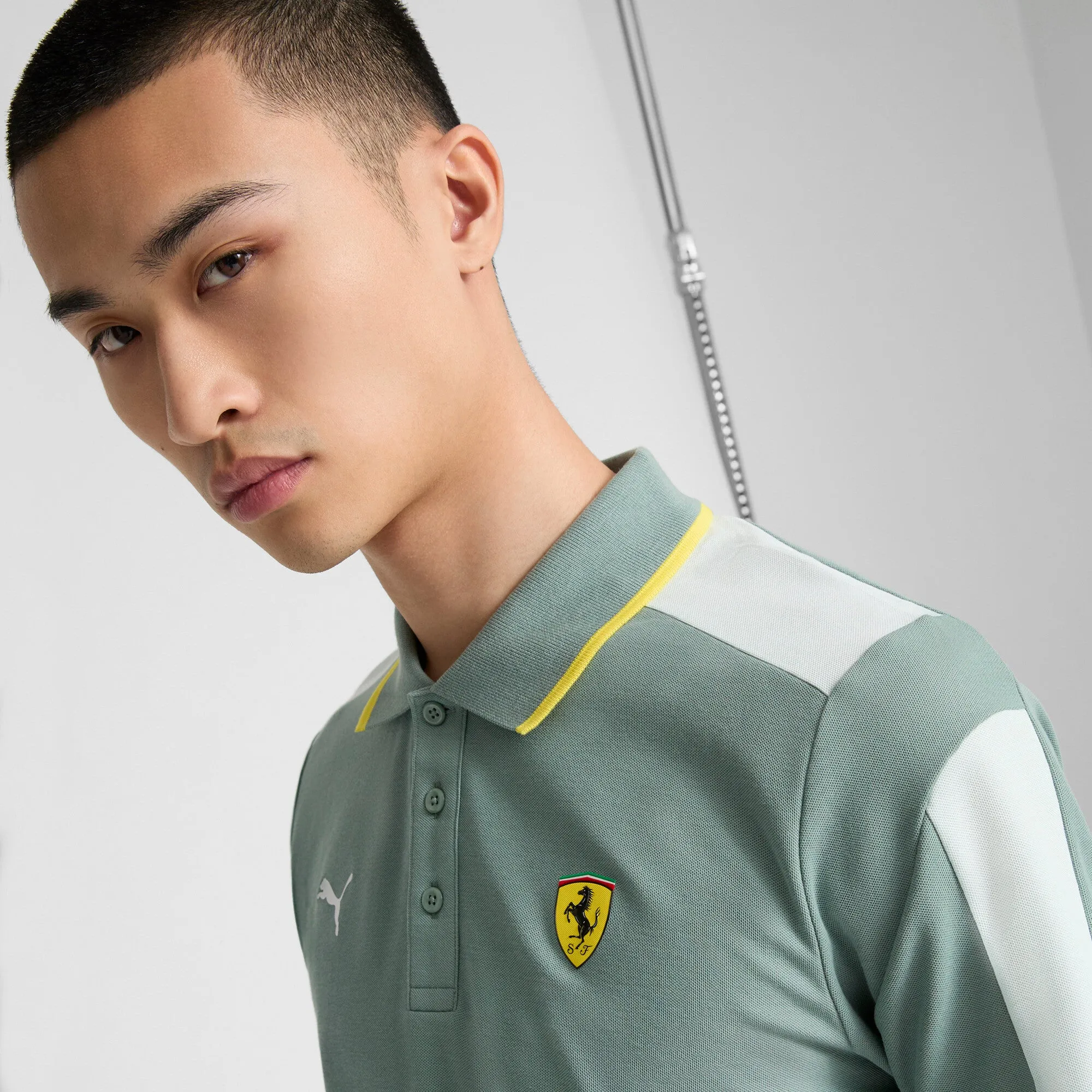 PUMA Men's Scuderia Ferrari Race MT7 Polo