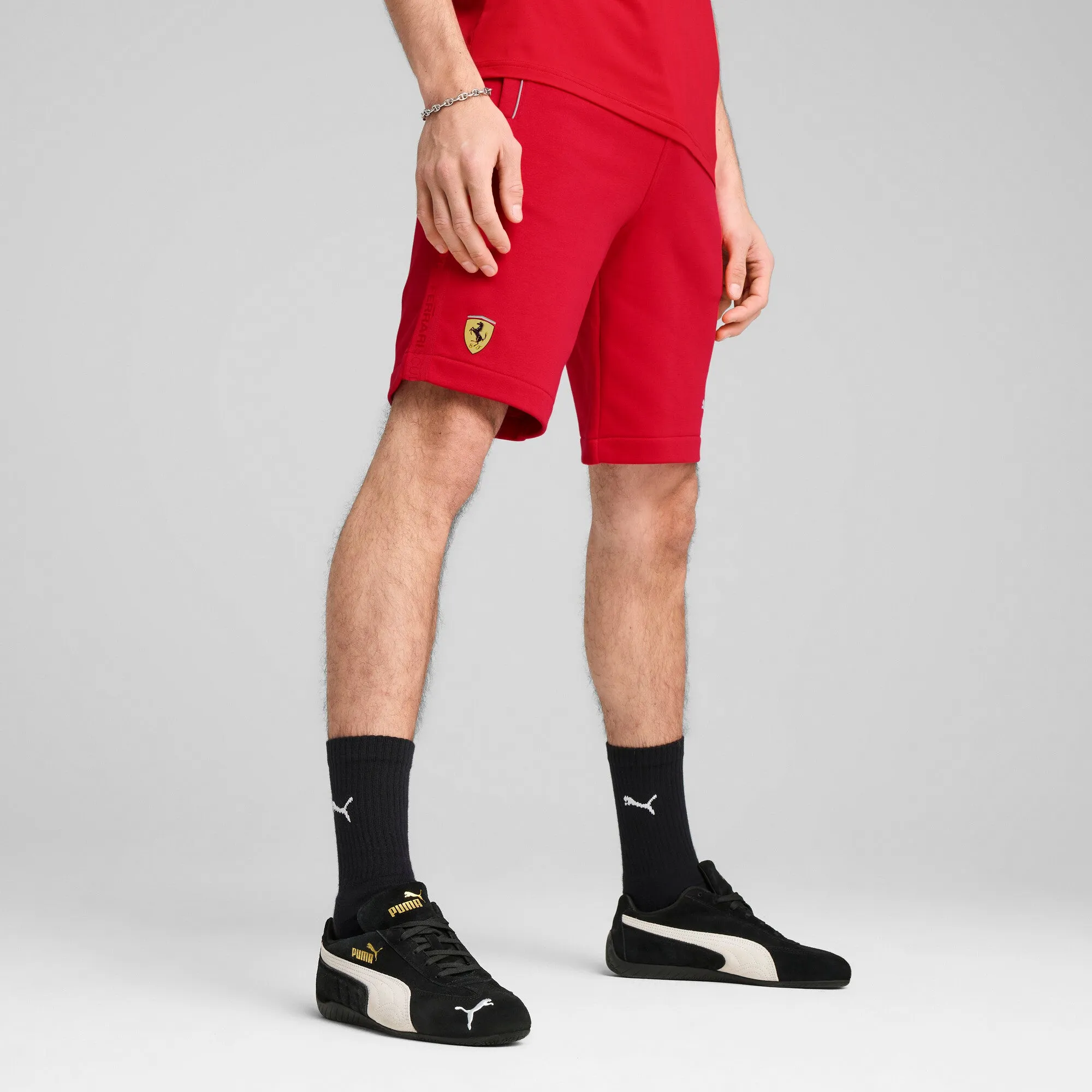 PUMA Men's Scuderia Ferrari Race Sweat Shorts