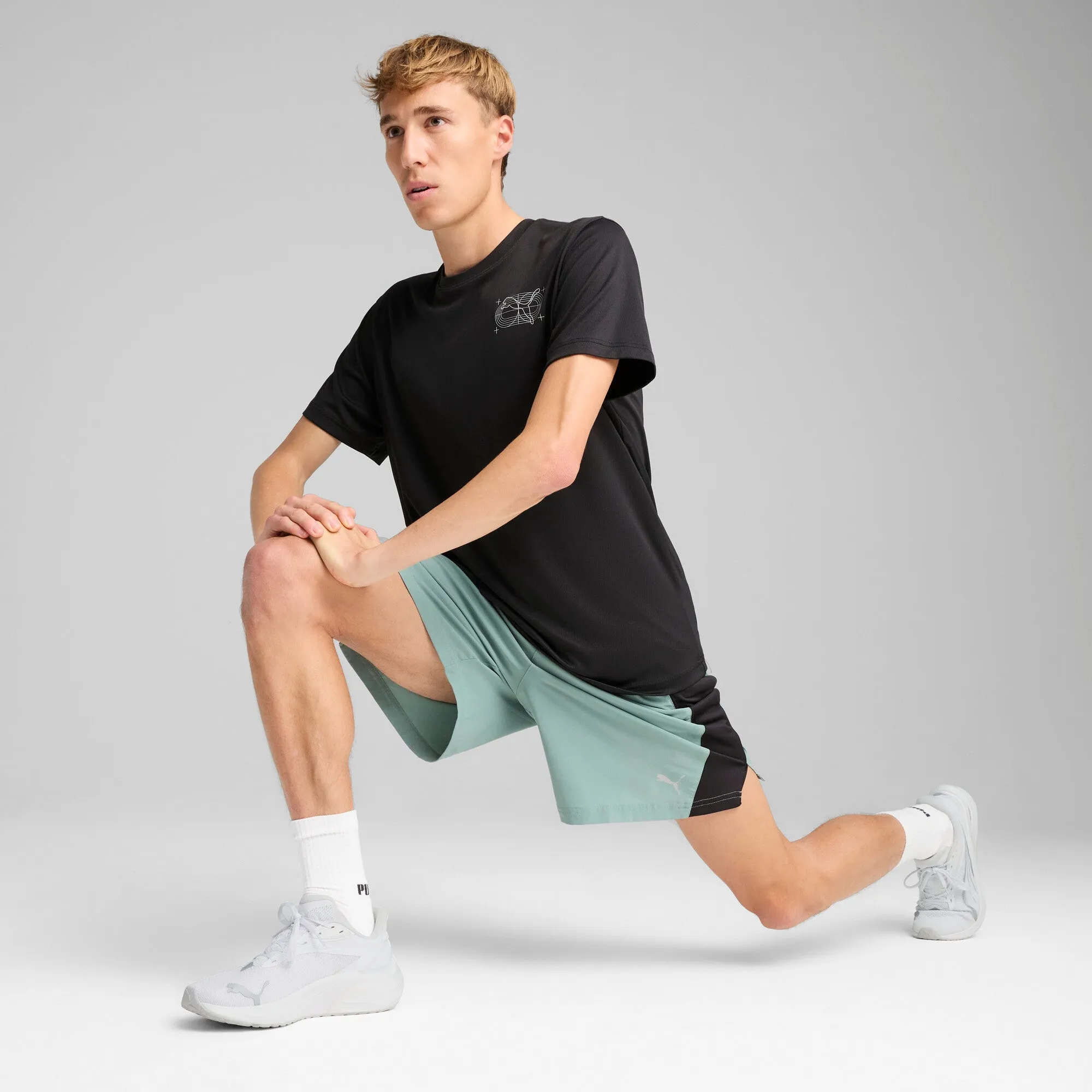PUMA Men's Skeleton Running Graphic Tee