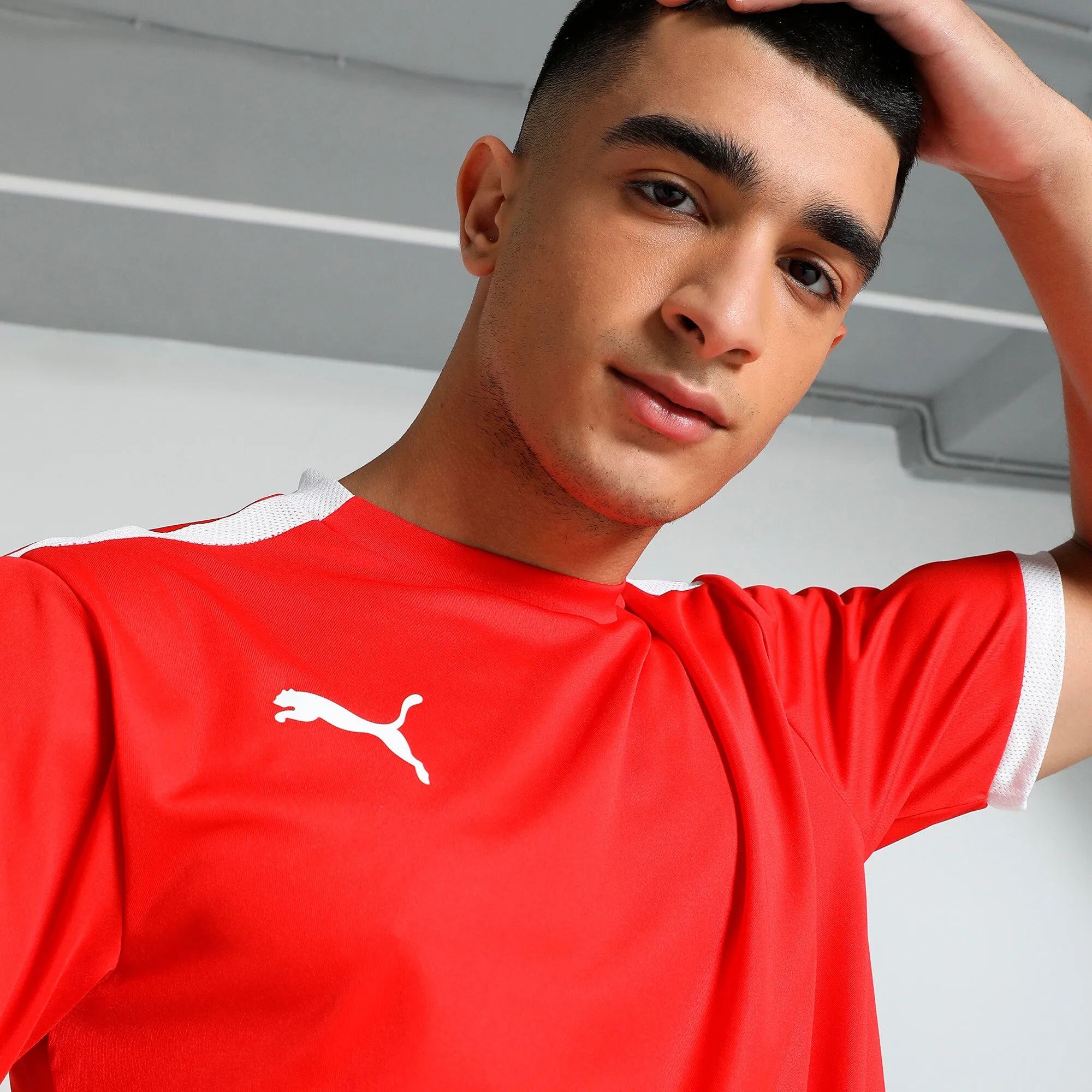 PUMA Men's teamLIGA Soccer Jersey