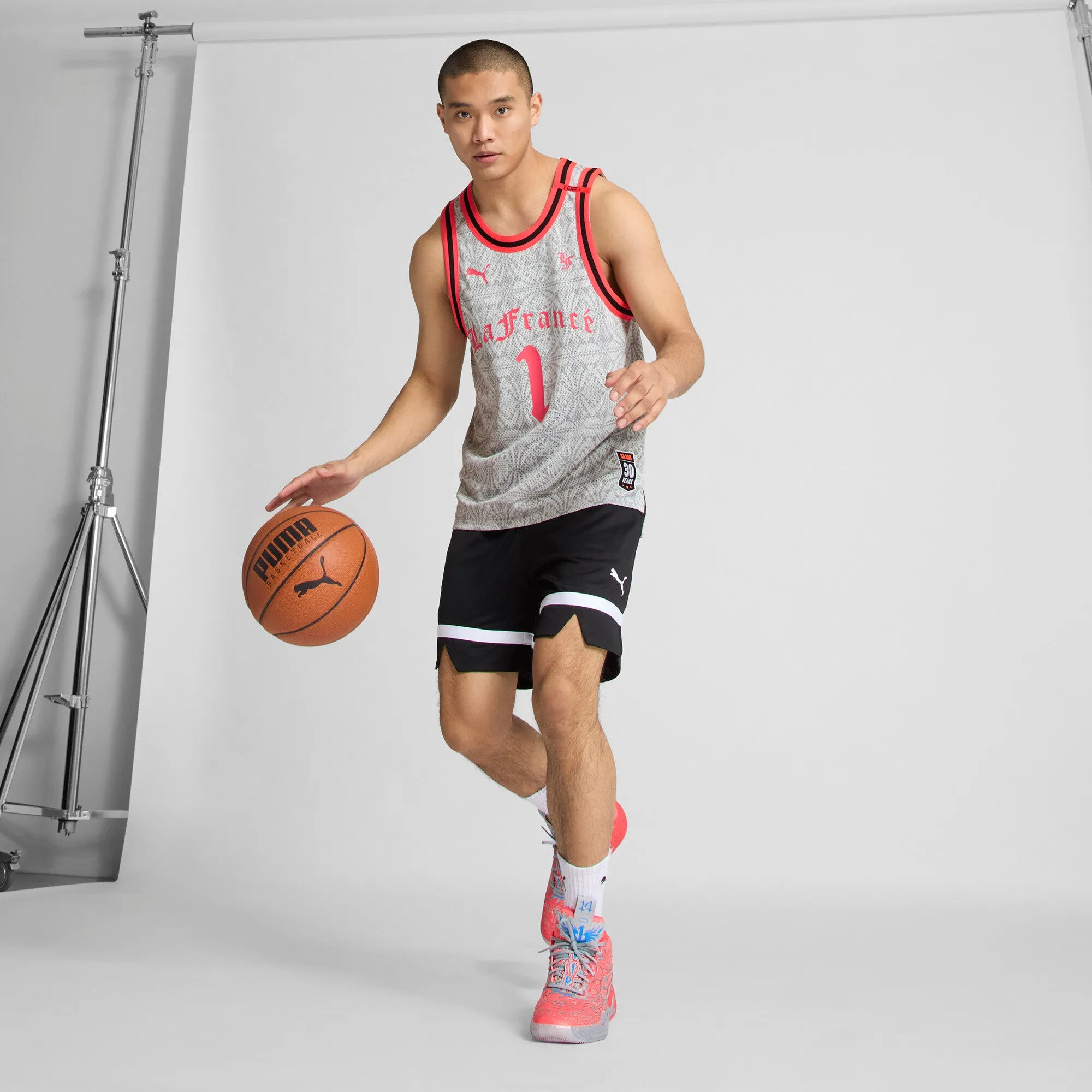 PUMA Men's x LAMELO BALL LaFranc??Slam Basketball Jersey