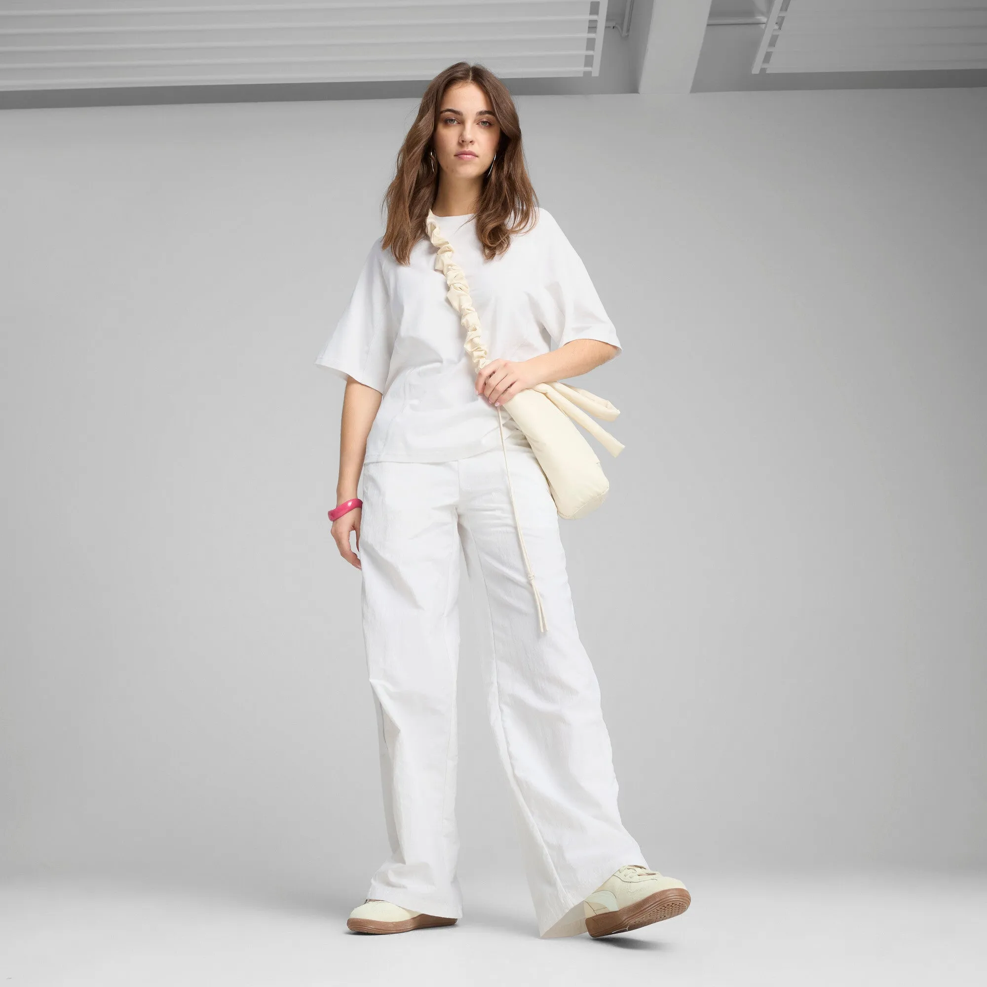 PUMA Women's DARE TO Relaxed Woven Zip-Off Pants