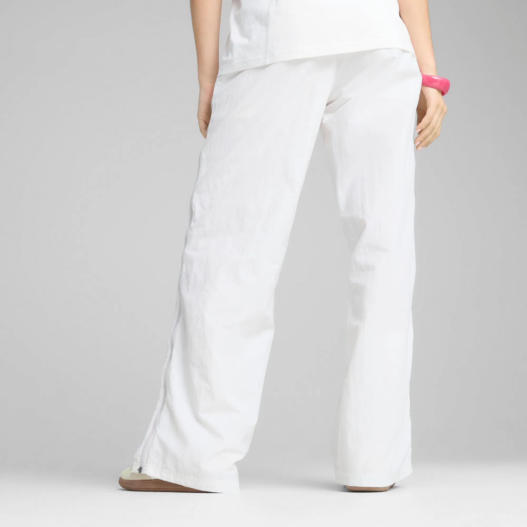 PUMA Women's DARE TO Relaxed Woven Zip-Off Pants