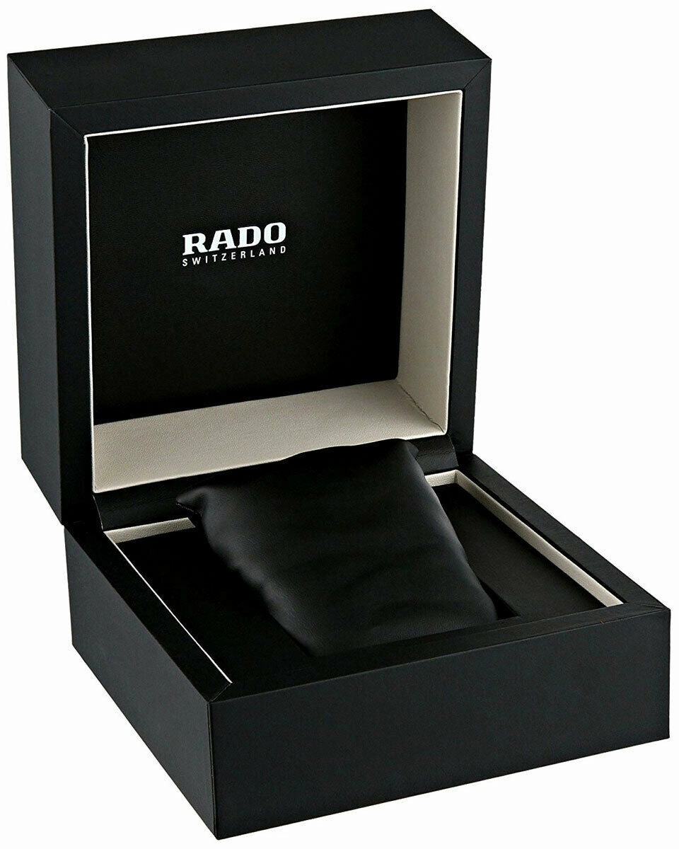Rado DiaMaster Mini R14064707 Ceramic Womens Watch Deployment Clasp Analog Dial Bracelet Strap Quartz