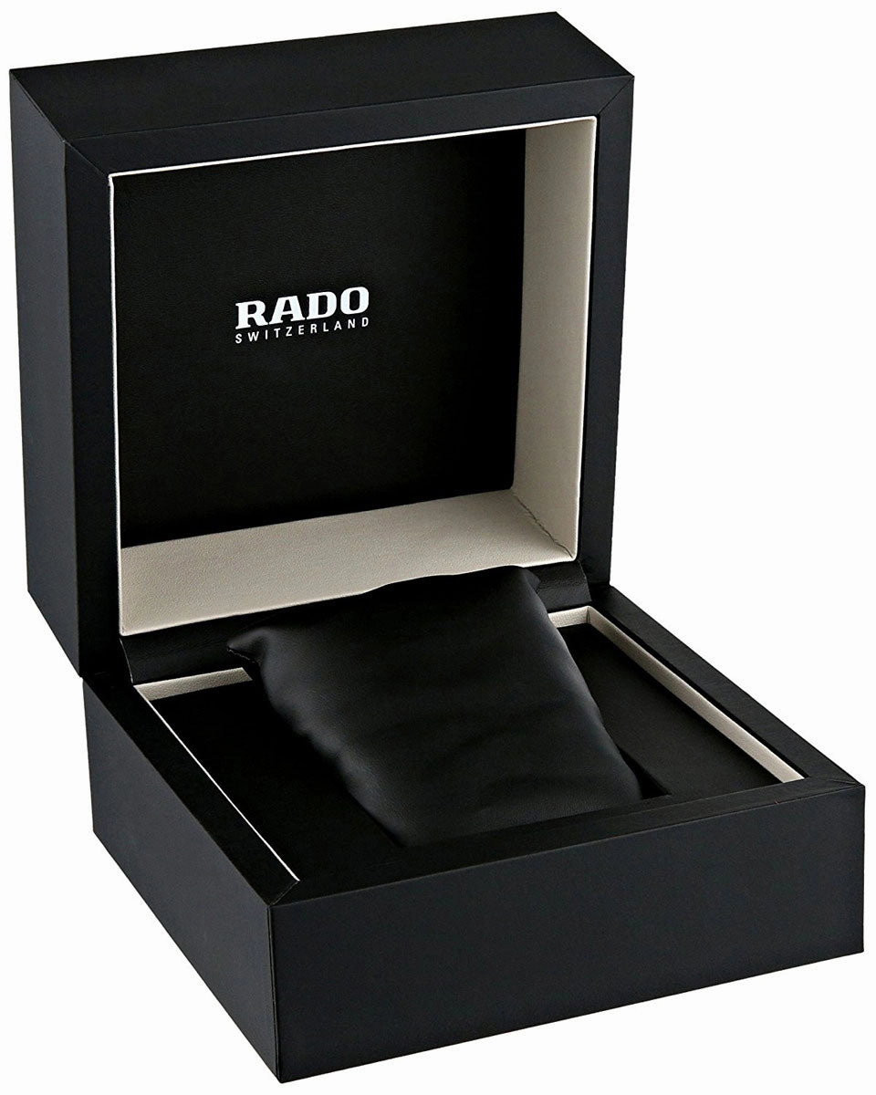 Rado True Thinline Black Ceramic Black Dial Quartz Womens Watch R27742152