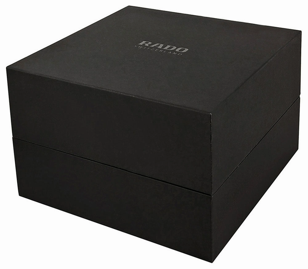 Rado True Thinline Black Ceramic Black Dial Quartz Womens Watch R27742152