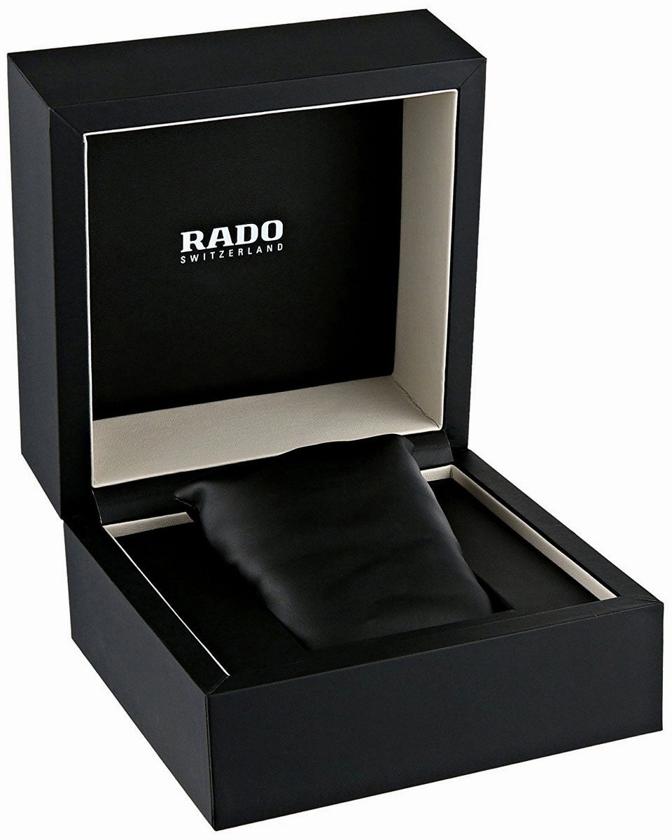 Rado True Thinline White Ceramic White Rubber Strap Womens Watch Quartz R27957109