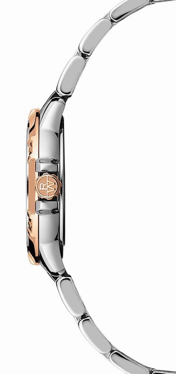 Raymond Weil Tango Two-Tone Stainless Steel Mother-of-Pearl Dial Diamonds Date Quartz Womens Watch 5960-SP5-00995