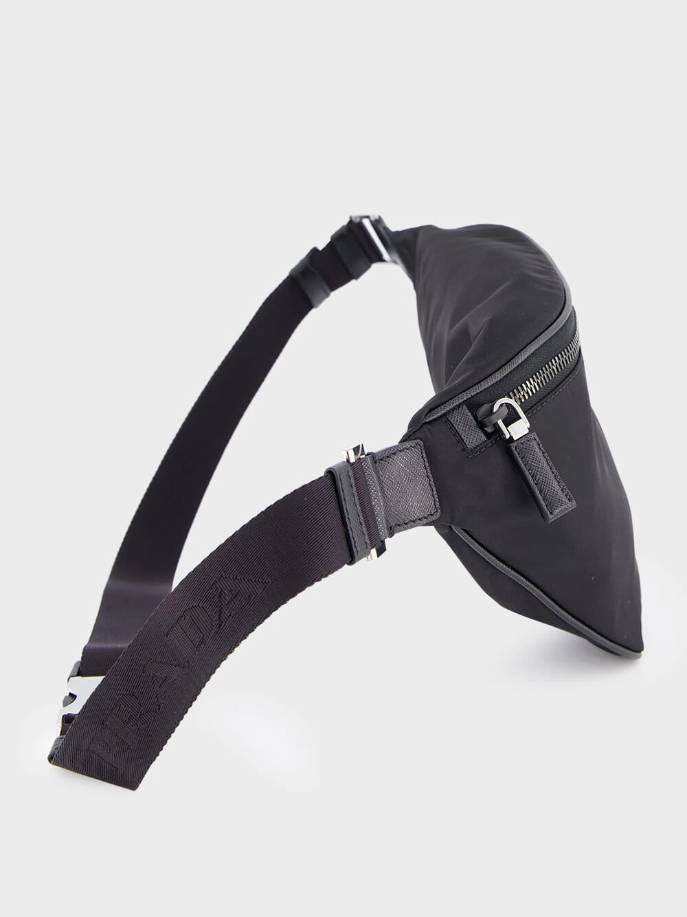 Re-Nylon and Saffiano Belt Bag