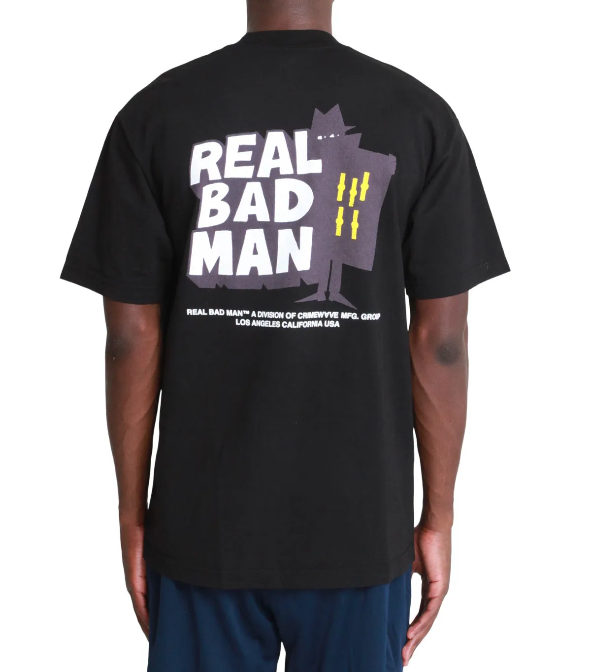 Real Bad Man Classic Short Sleeve Tee Black