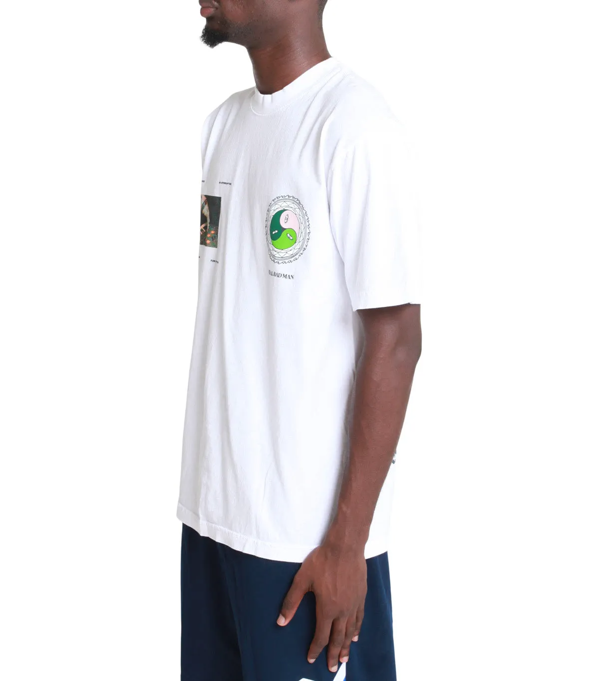 Real Bad Man Syncopation Short Sleeve Tee White