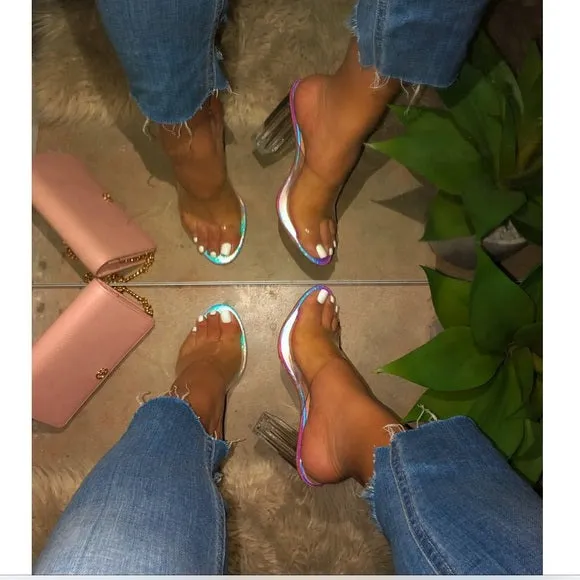 Rebecca Hologram Heels