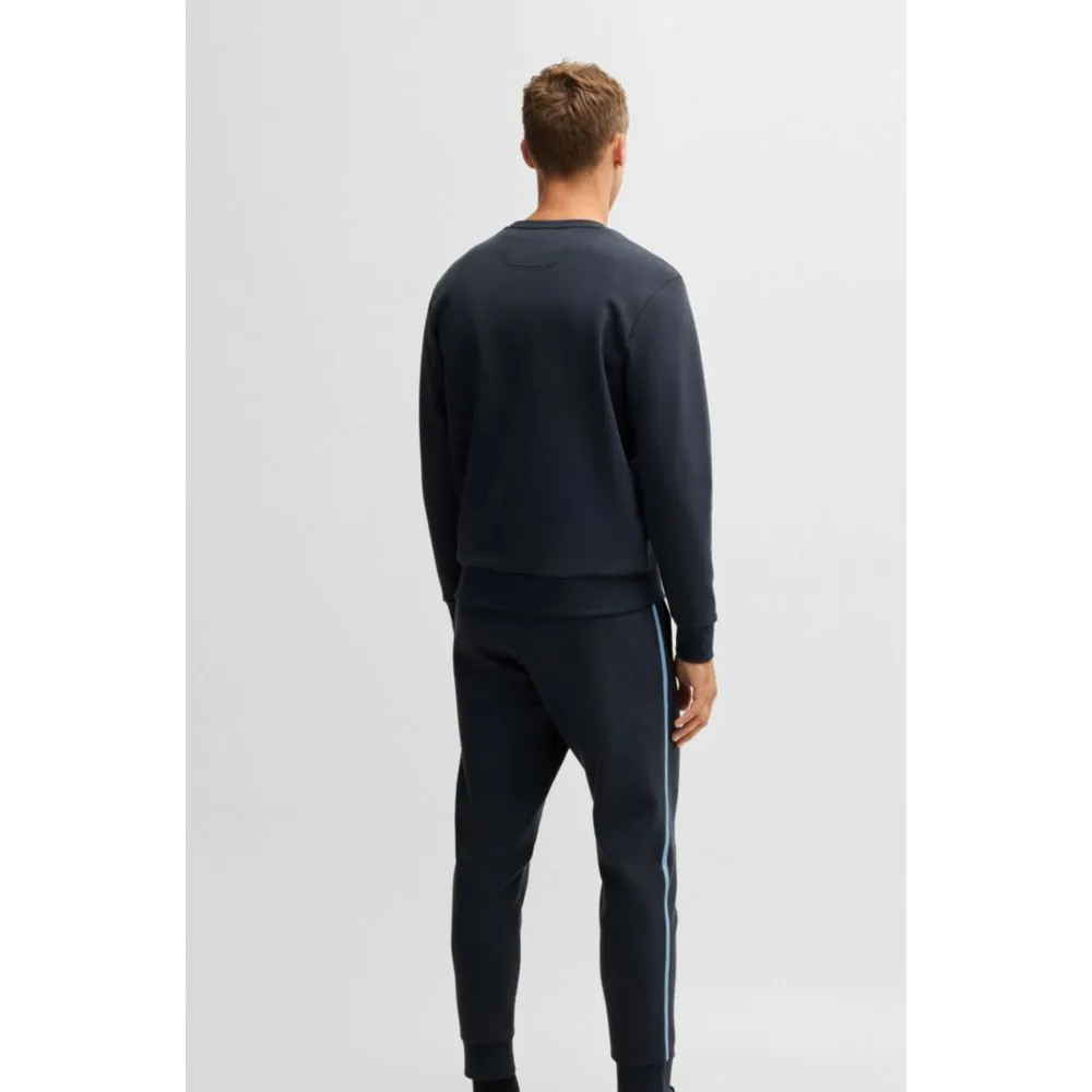 Regular-fit sweatshirt with logo print