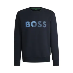 Regular-fit sweatshirt with logo print