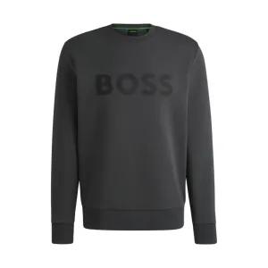 Regular-fit sweatshirt with logo print