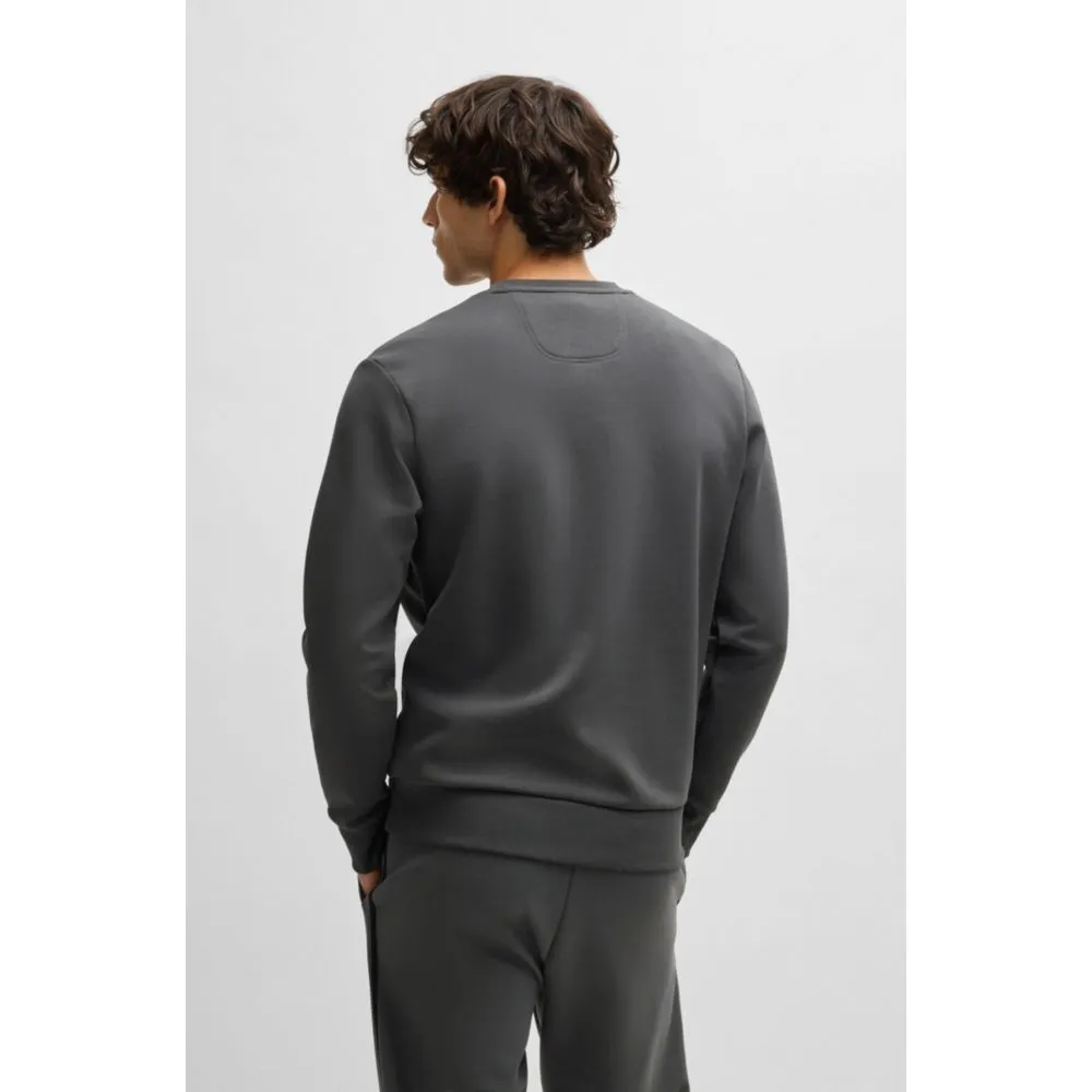 Regular-fit sweatshirt with logo print