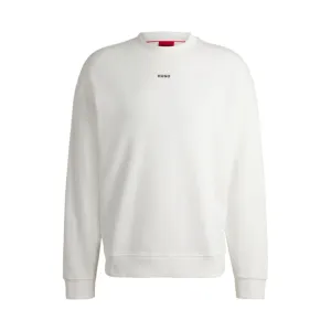 Relaxed-fit sweatshirt in cotton terry with logo print