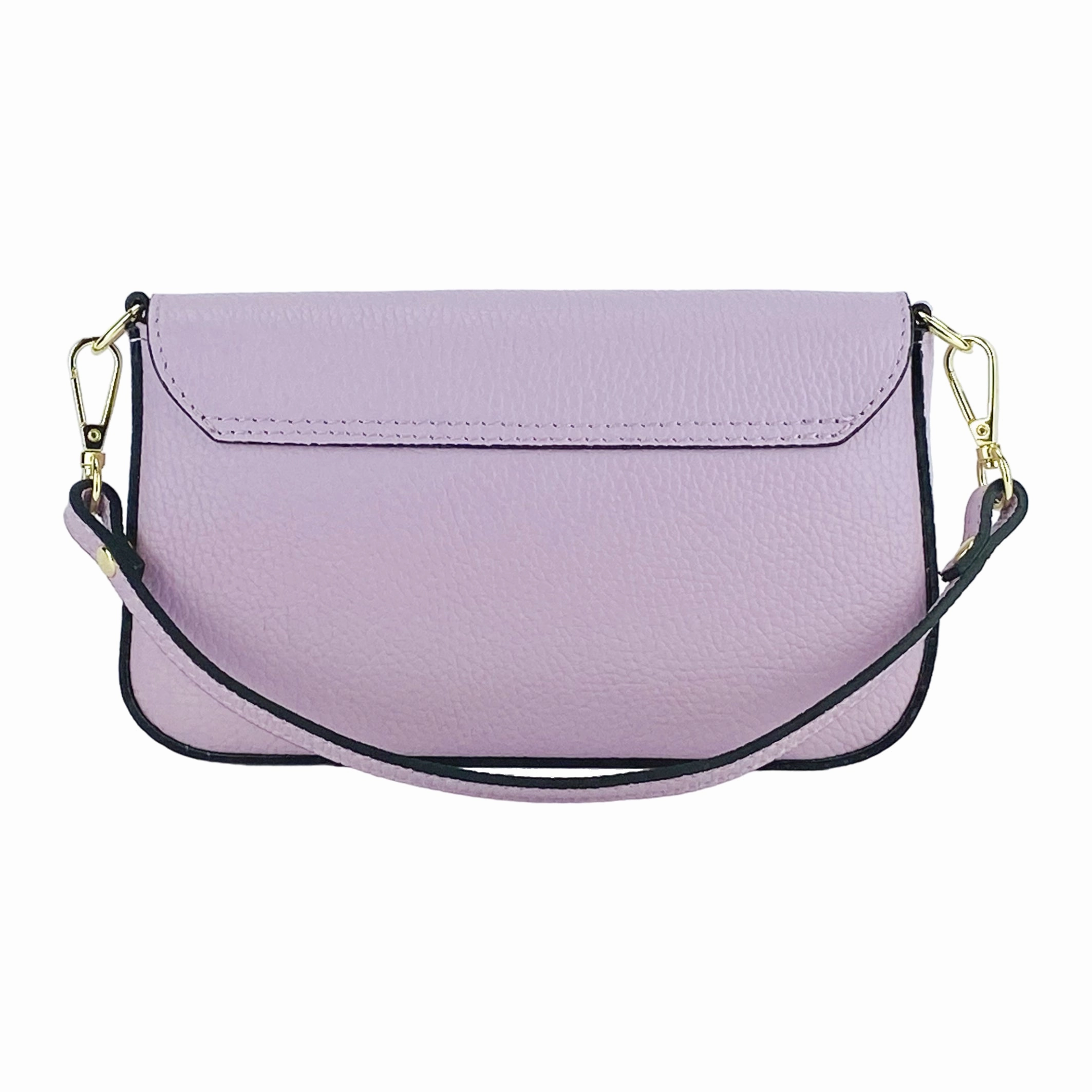 Renato Borzatta Small Chain Post Shoulder Bag Purple