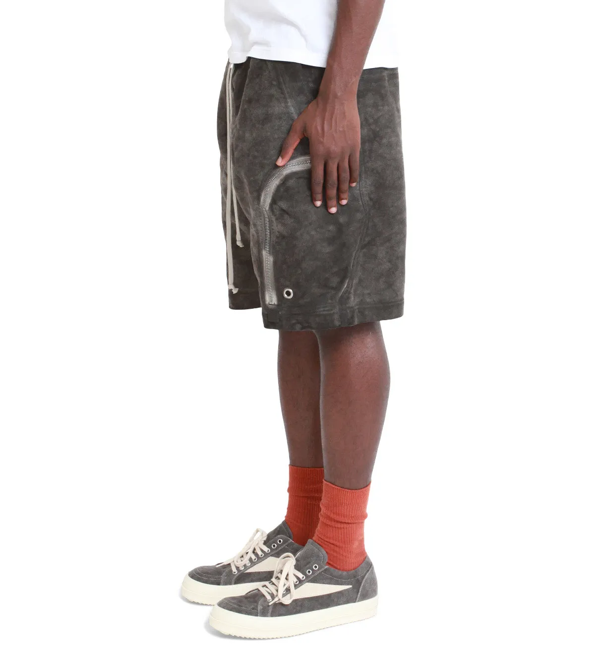 Rick Owens DRKSHDW Bauhaus Shorts Tan