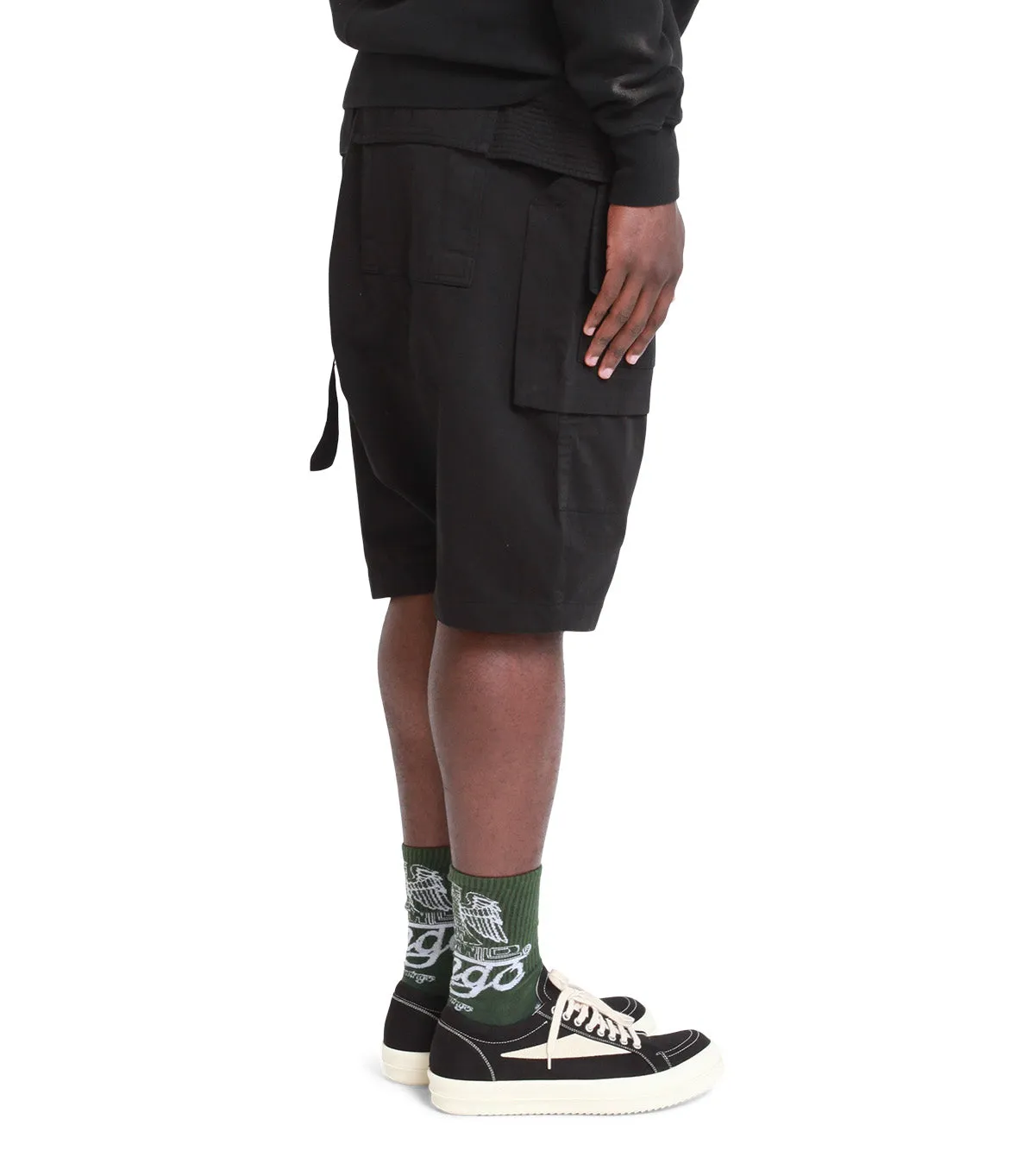 Rick Owens DRKSHDW Creatch Cargo Pods Black