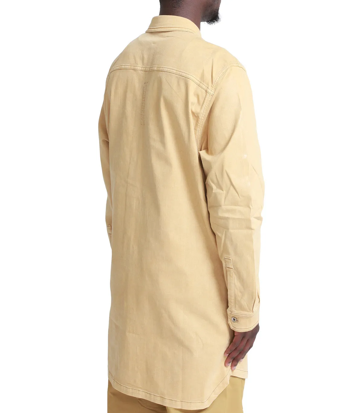 Rick Owens DRKSHDW Jumbo Outershirt Mustard